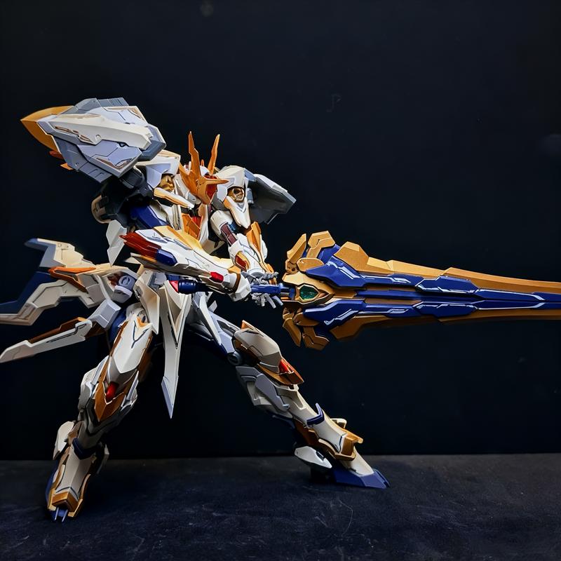 Зал Юйи Gs-Toys Желтый Император Изначального Духа Сборная Модель Арт-фигурка Сочлененная Меха-игрушка Украшение Коллекционная