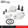 New Aluminum Valve Parts Block Off Plates Kit Intake Exhaust Manifold Baffle Gasket Set For LS EVAG EGR Engines TB-1029