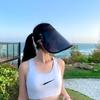 UPF50+ Sun Cap Adjustable Sunscreen Hat Fashion Transparent Sun Visor Hat Outdoors