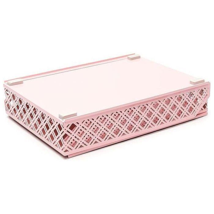 Bac à lettres - exerz - 2 pièces - métal maillé - antidérapants - a4