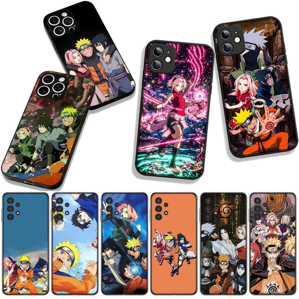 Haruno Sakura Sasuke Narutos Kakashi Case for Motorola Moto G04 G13 G14 G22 G23 G20 G32 G34 G35 G64 G82 G84 G53 G60 G72 E14 E15