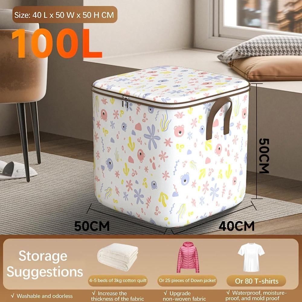 With Durable Handle Clothes Storage Bins  Toy Storage And Sorting Box