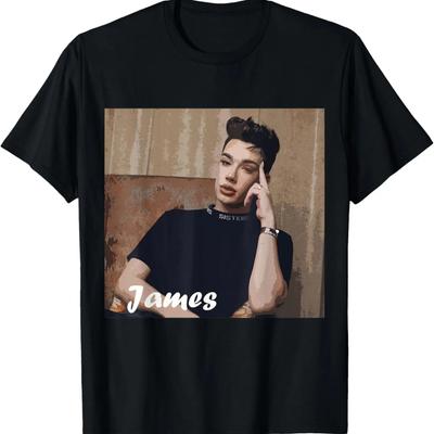 Футболка James Charles для мужчин и женщин
