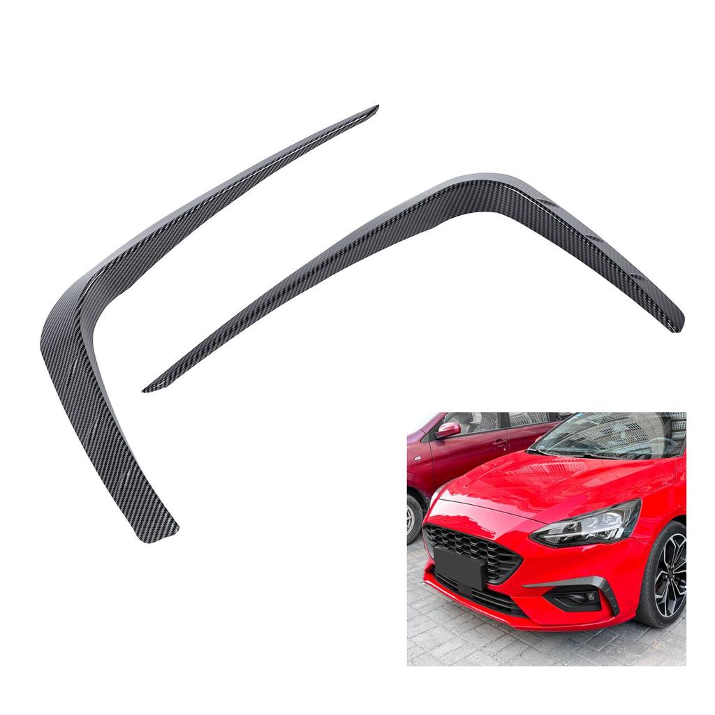 1 P  Lip Spoiler Fog Lamp Cover Grille Sporty Look Spoiler Fog Lamp Cover Trim Grille for   MK4 ST Line 2019 to 2022