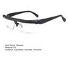Очки для чтения Flex Focal с регулируемым циферблатом Flex Vision Очки для пожилых людей для чтения и телевидения в путешествиях