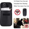 Защитник RFID-ключ-брелока Wisdompro для блокировки сигнала ключа автомобиля, WP4697 Сумка Фарадея для защиты от взлома, противоугонный чехол