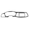 Car Centre Panel Modified Stickers For Dodge Challenger SRT Carbon Fibre Centre Panel Cover Interior Trim Decoration ACCESSORIES KK1