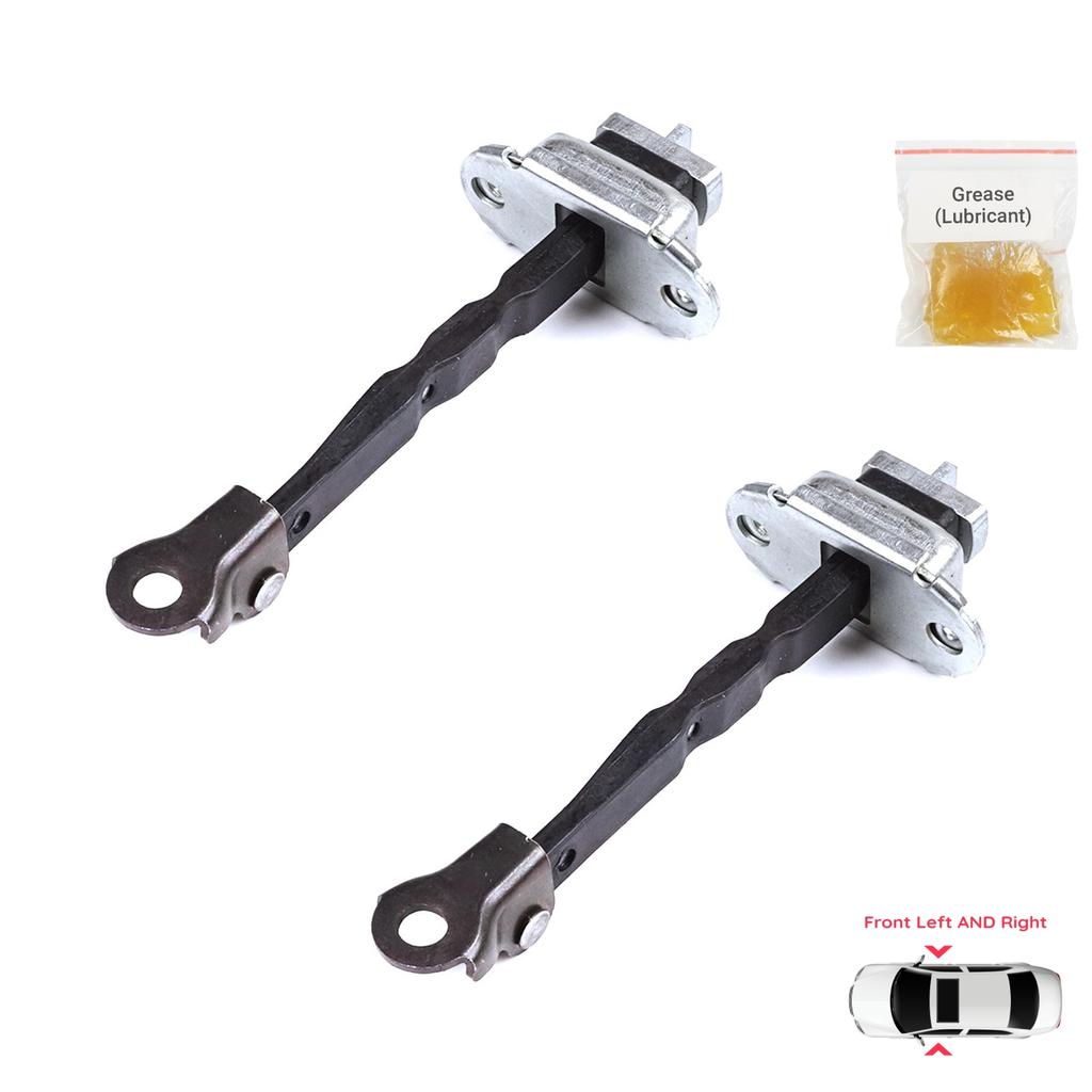 EDP1383-1 2 Pieces Front Door Stop Check Assy Limiter Strap for Toyota C-HR MK1 X1 AX10 AX50 2016-2024 68610F4030