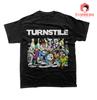 Унисекс Футболка Turnstile - Glow On Merch - Футболка Музыкальной Группы - Унисекс Футболка с Графикой Художника