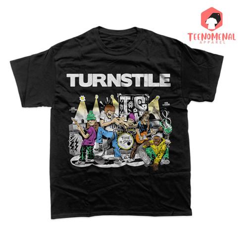 Turnstile Unisex T-Shirt Glow On Merch Music Band Tee Artist Graphic Shirt