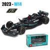Ббураго 1:43 НОВЫЙ 2023 Команда Alpine F1 A523 №10 Пьер Гасли №31 Эстебан Окон Формула-1 Сплав Супер Игрушка Литая модель автомобиля