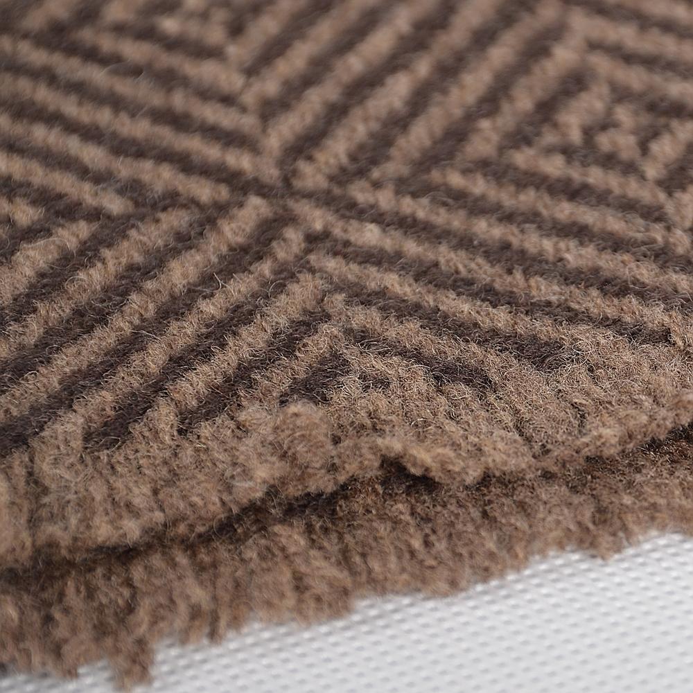 Coffee Plaid 100% Wool Scarves Pashmina Thicken Women Fall Winter Soft Long Scarf Shawl Fashion Accessory Brand Warm Neck Scarf