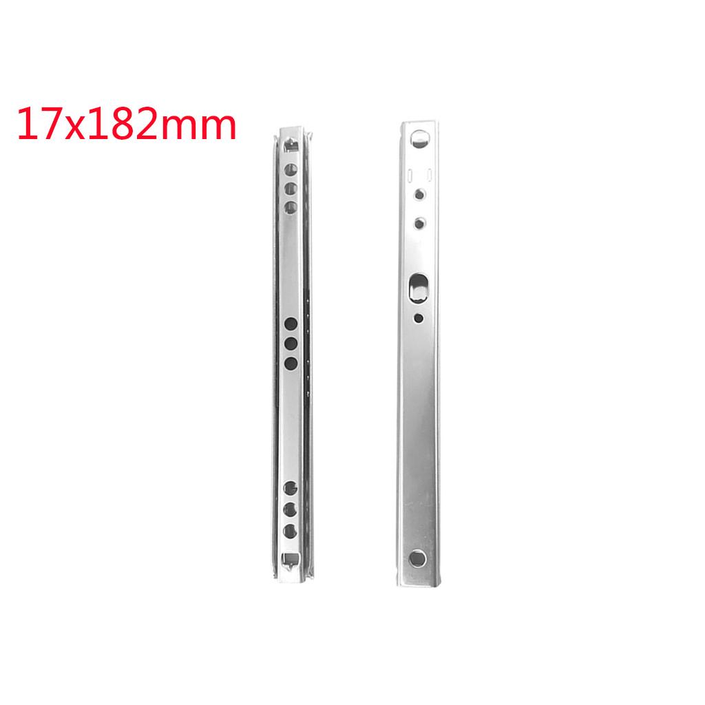 New Drawer Runners Ball Bearing 17mm All Sizes