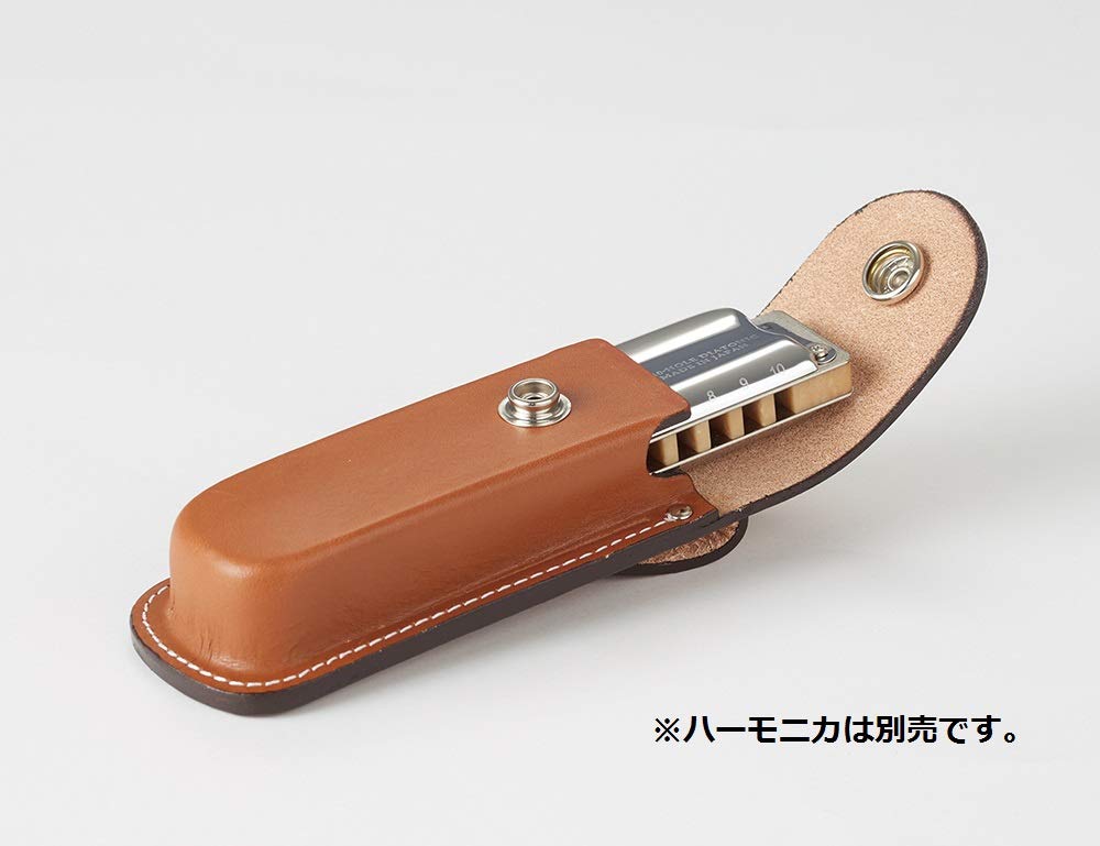 ГУБНАЯ ГАРМОШКА SUZUKI С КОЖАНЫМ ЧЕХЛОМ 0882380 10-отверстий MRC-10