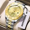 POEDAGAR Top Luxury Man Clock Waterproof Stainless Steel Luminous Date Men's Watch Fashion Business Quartz Watches For Men Reloj