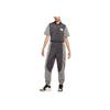 Essentials Woven Logo Waist Cinched Utility Jumpsuit Women Jumpsuit Lightning-Gray DD7064-082