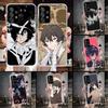 Bungo Stray Dogs Чехол для телефона Дазай для Samsung Galaxy A12 A22 A32 A52 A72 A02S A51 A50S A71 A70 A31 A20S Note 20 Ultra S10 A10S G