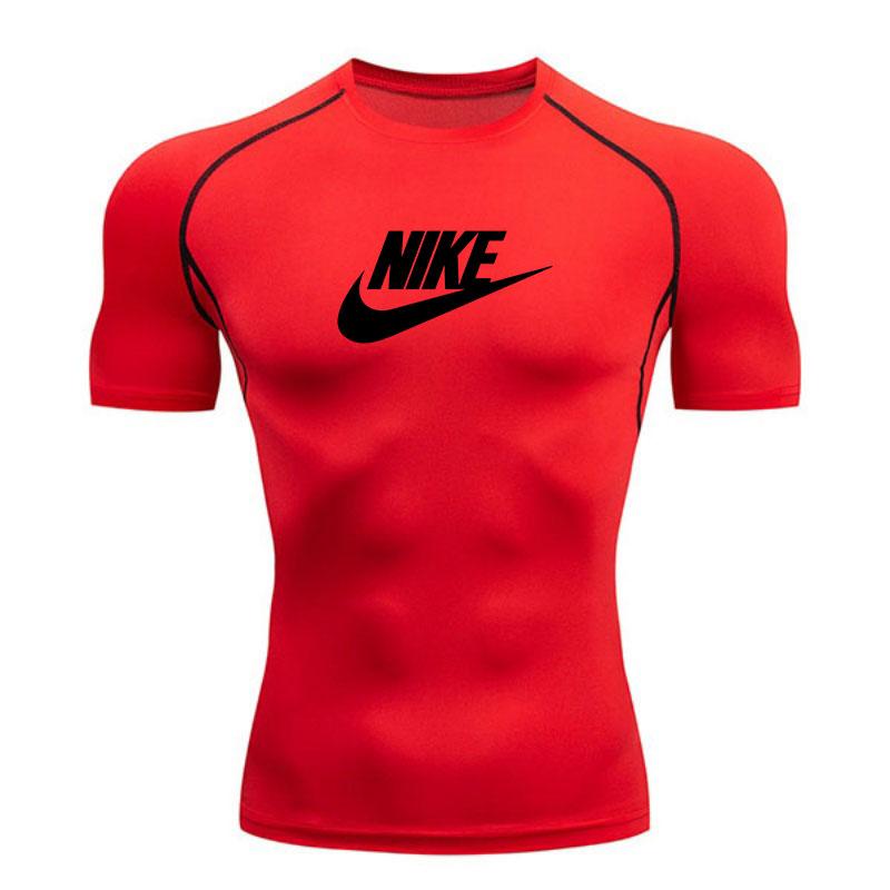 Men's Quick Dry Compression Athletic T Shirt Breathable Stre