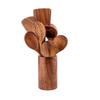 Набор кухонной утвари ZISIZ с деревянной подставкой