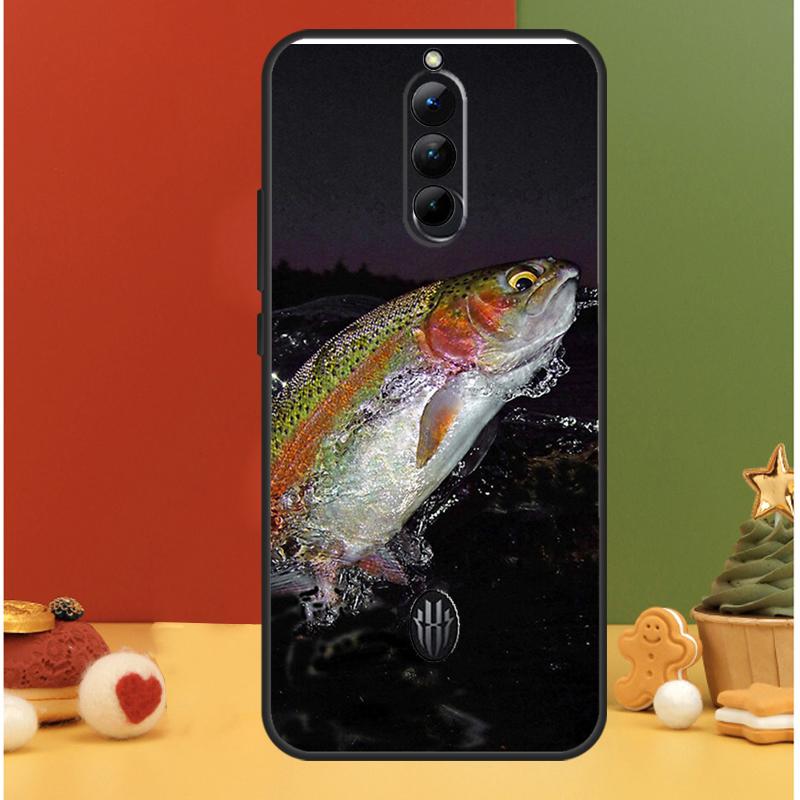 Винтажный Чехол для Рыбалки на Форель Для ZTE Nubia Red Magic 9 Pro Plus RedMagic 8 8S Pro Plus 6 7 6S 7S Pro 5G 5S 6R