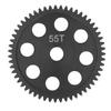 Spur Gear Metal 55T Mod.5 RC Car Spur Gear Replacement for Losi Mini B Mini T 2158 for Losi Mini No