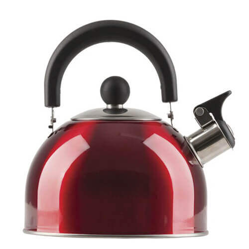 Чайник со свистком из нержавеющей стали объемом 2 л (180x200мм)