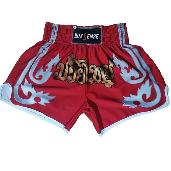 Muaythai Shorts Boxing MMA Adult Kids Light Breathable Boxing Trunks Man Woman Printing Grappling Sanda MMA Shorts