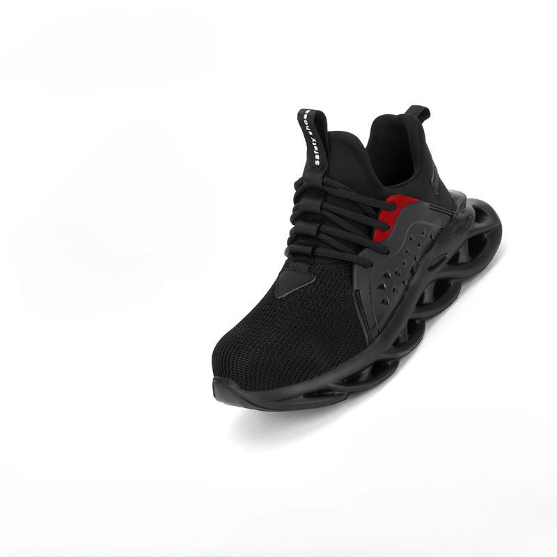 Дышащая, противоударная и противопрокольная стальная изоляция носка защитная рабочая защитная обувь