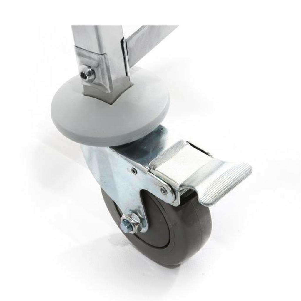 Stainless Steel 4-Shelf Waiter Cart - Hendi 810118
