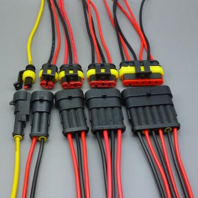 Водонепроницаемый автомобильный разъем электрического разъема, автомобильный электрический провод, клеммный кабель