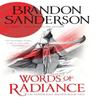 Words of Radiance by Brandon Sanderson Paperback Book 9781399622073