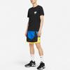 Nike Мужские тканые баскетбольные шорты Throwback, темно-синий CV1863-403