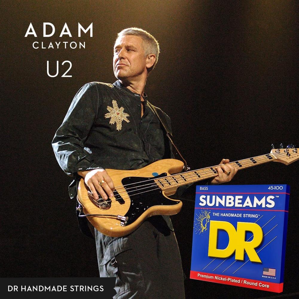 Струны для бас-гитары DR 5 струн SUNBEAM никелированные .045-.125 NMR5-45