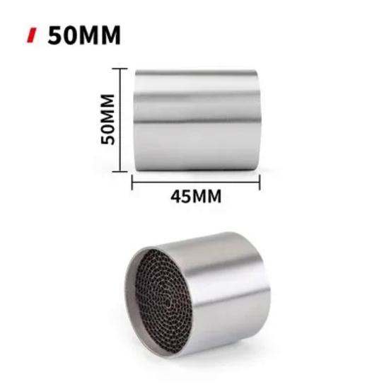 Universal Motorcycle 35/42/45/48/50/53MM Front Mid End Catalyst DB Killer for Exhaust Muffler Silencer Noise Sound