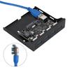 PCI-E на 4xUSB3.0 для NEC720201 Чип Передний Флоппи-Отсек Адаптер Расширения Riser Card Черный