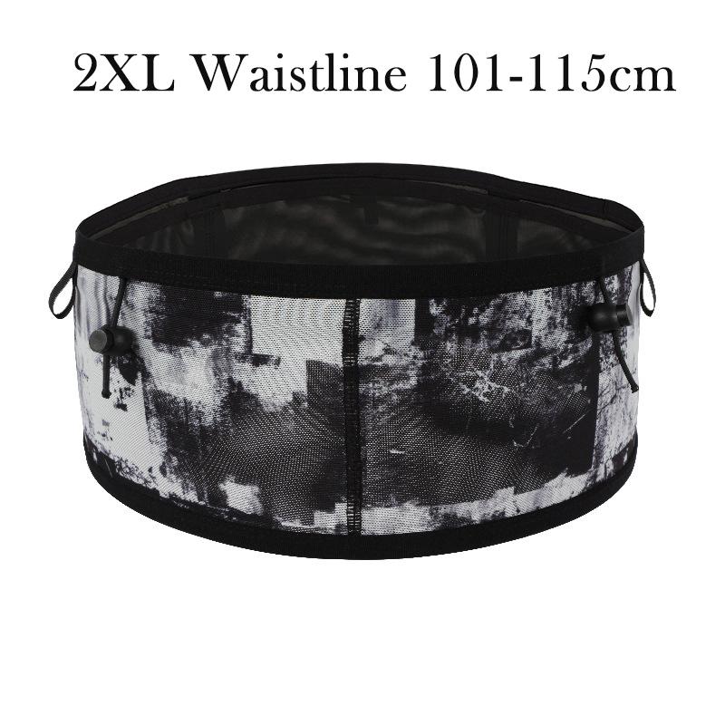 Многофункциональная поясная сумка для бега с эластичной сеткой Плотно прилегающая сумка для мобильного телефона Многофункциональная сумка большой вместимости для езды на велосипеде для горной воды