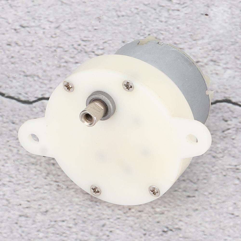 Профессиональный редукторный двигатель 12 В постоянного тока, высокий крутящий момент, 3 об/мин, электродвигатель 500TB