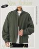 Poperdision Easy Motorcycle Lightweight Business Solid Large Army Men's Jacket, Autumn/Spring, Windbreaker, Jacket, Blouson, Outerwear, Windproof,