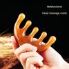 Head Meridian Massage Comb Portable Wide Tooth Scraping Comb Relaxing Meridian Massager Acupuncture Therapy