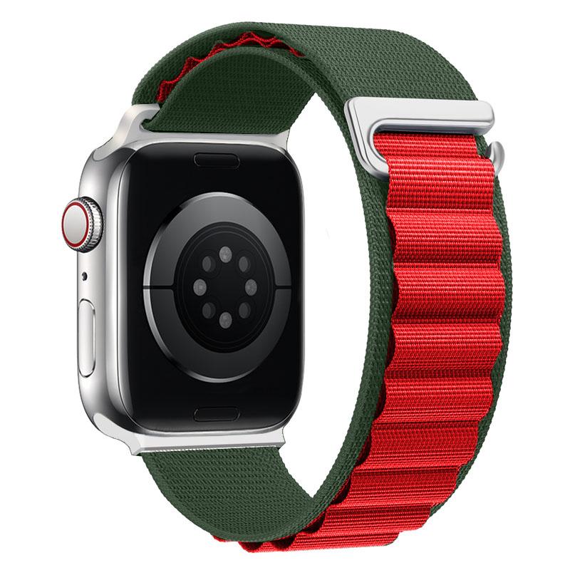 Альпийская петля Ремешок Для apple watch Ultra 2 ремешок 49мм 44мм 40мм 45мм 41мм 46мм 45 мм браслет correa iWatch series 9 8 7 6 3 se 10