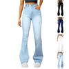 Женские ретро джинсы с высокой талией, широкими прямыми штанинами, уличные, широкие штанины