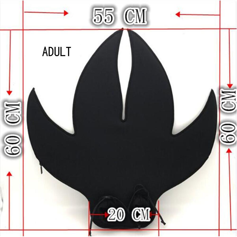 Adult Children Creative  Flippers Swimming Fins Diving Fin Foot Flippers