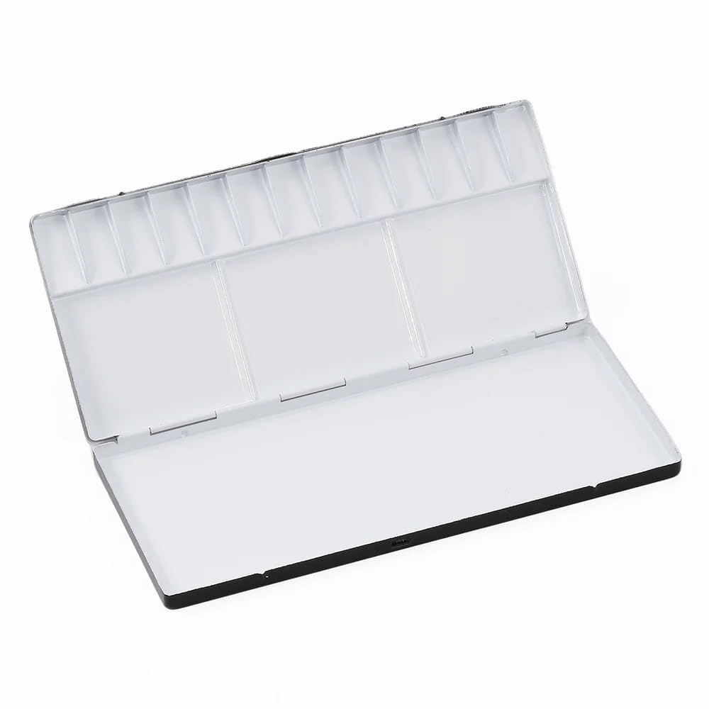 HOLBEIN Палитра для акварели алюминиевая 13 разделителей 210141 №40