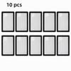 10pcs PVC Magnifying Glass Square Lens Reading Magnifier Pocket Magnifier  Small Print