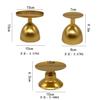 Nordic Wrought Iron Gold Candle Holder Decoration Home Living Room Dining Table Candlesticks Wedding Home Decoration Craft