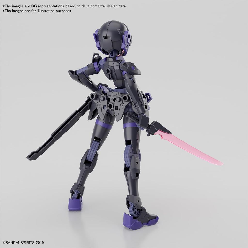 BANDAI SPIRITS Пластиковая модель Achelby масштаба 30MM EXM-H15E (ТИП-Е) 1/144 с цветовой кодировкой