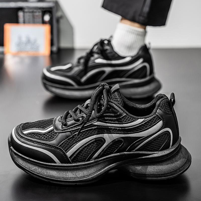 Summer New Trend Retro Running Shoes, Men'S Multi-Color Comfortable And Breathable Casual Sports Shoes