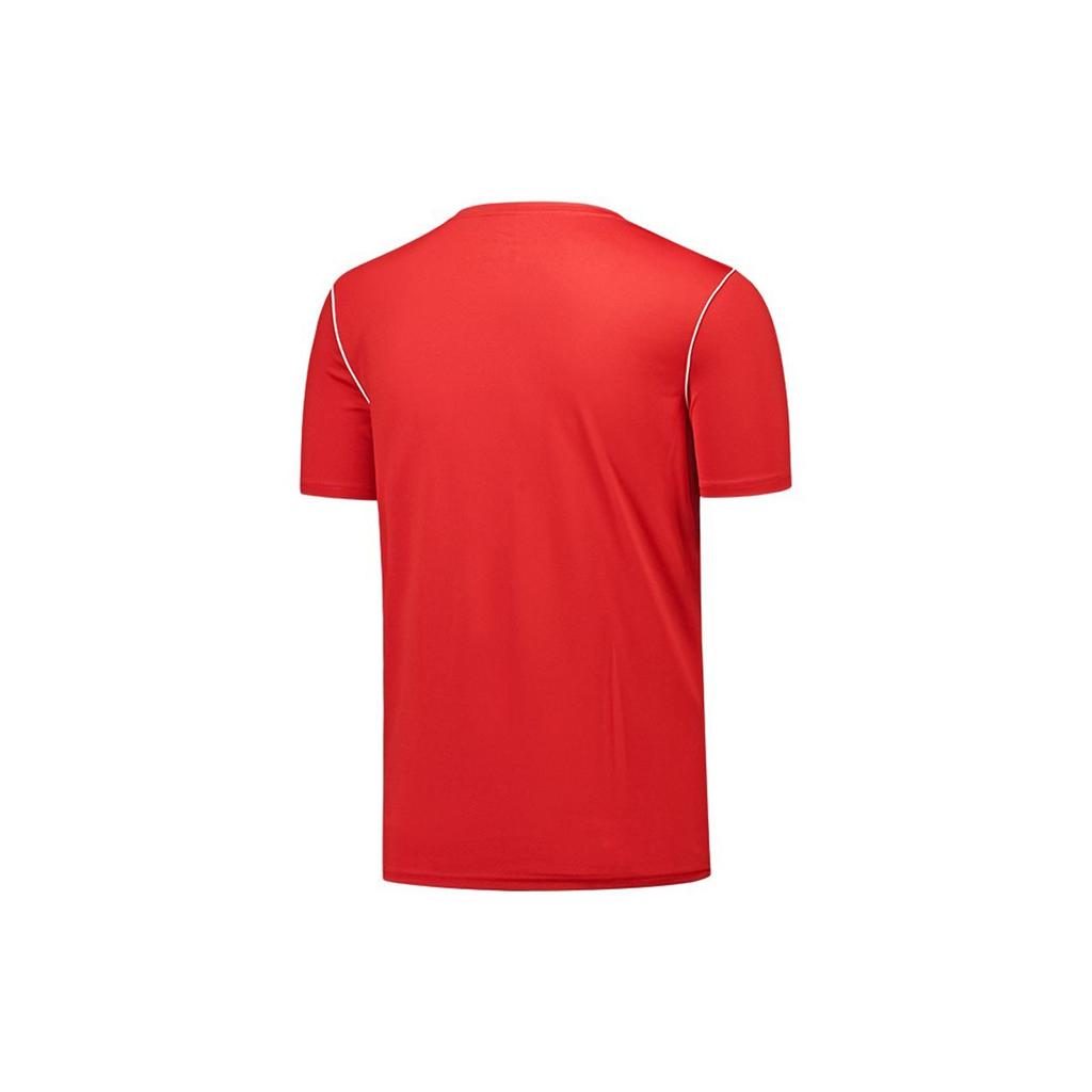 Nike Повседневная спортивная тренировочная футболка с короткими рукавами для бега, мужские топы, красные BV6883-657