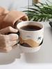 Leeseph Ceramic Coffee Mug 320ml Ceramic Tea Cups with Handle Microwave and Dishwasher Safe For Cup or Mug Lovers Modern Design
