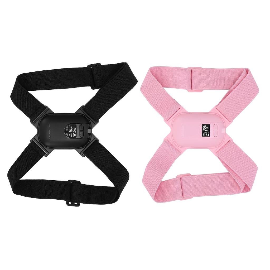 Умный корректор осанки с цифровым экраном, напоминанием о вибрации, регулируемый, антигорбный, интеллектуальный 